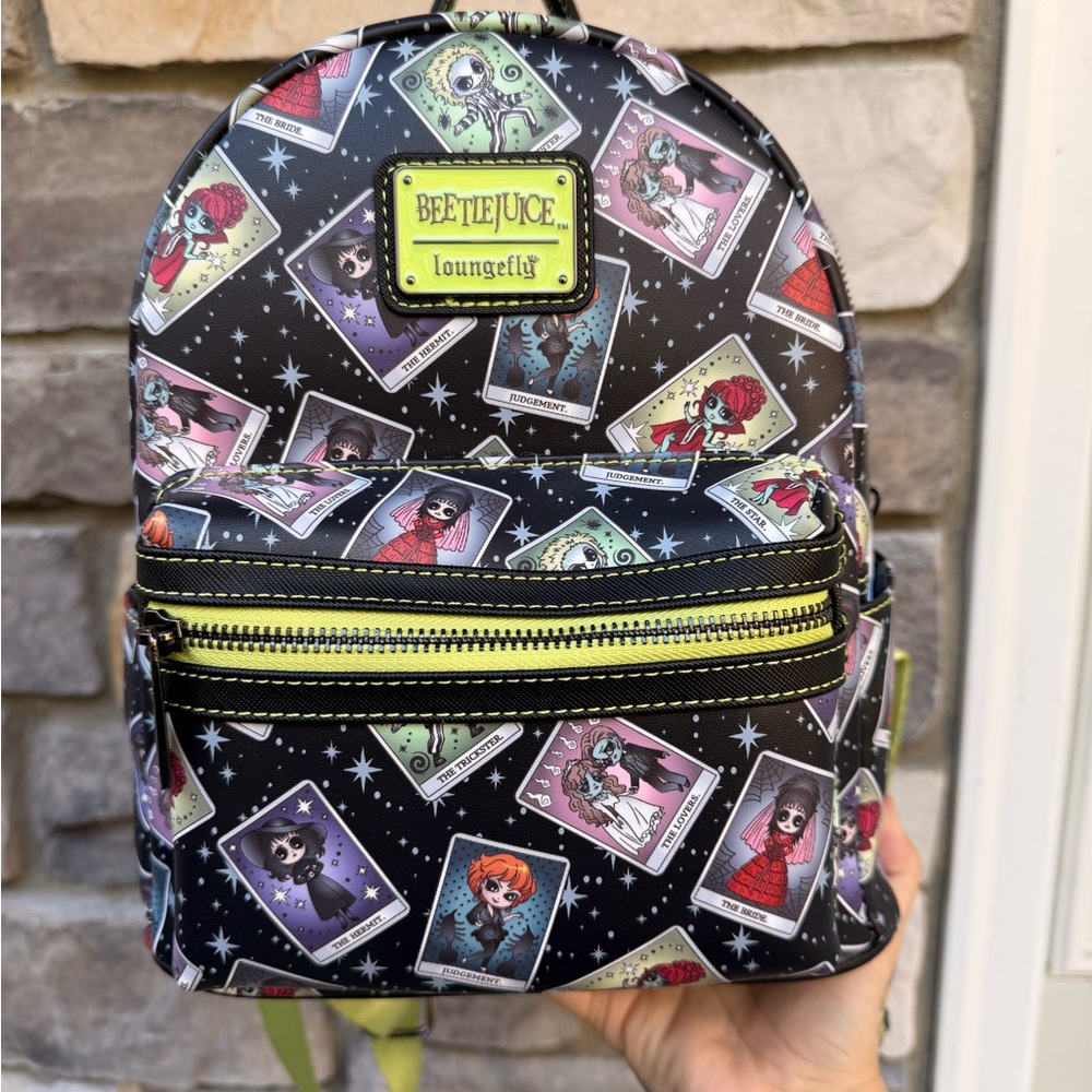 Loungefly Beetlejuice Tarot Card bag Halloween